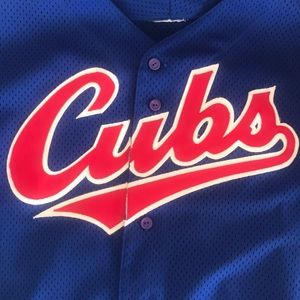 Chicago Cubs Button-Up Jersey